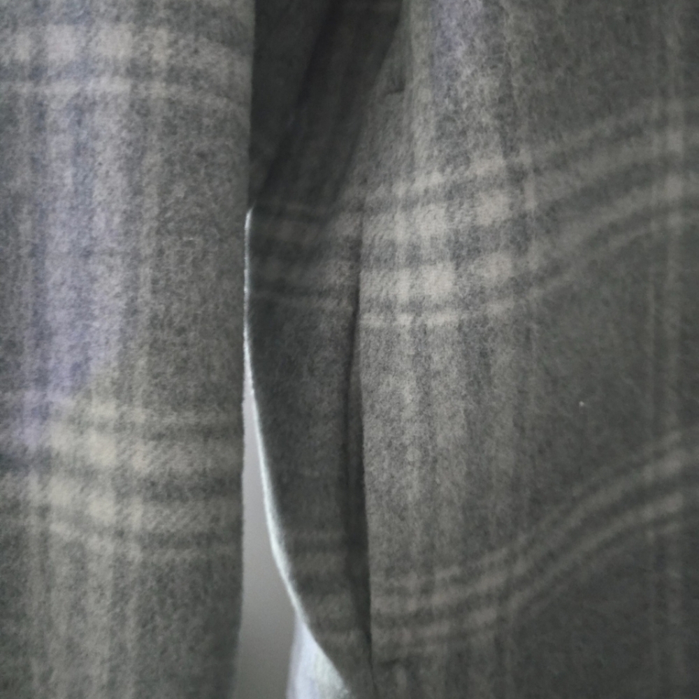 AG Adriano Goldschmied Wool Made In Italy Plaid Jacket Blazer Medium NWOT - Picture 9 of 12